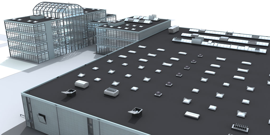 3d-Gebäude für Produkt-Systeme
